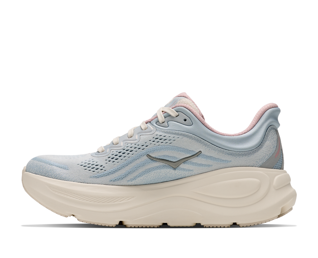 Hoka W BONDI 9 GLM WIDE Alabaster / Mineral Blue