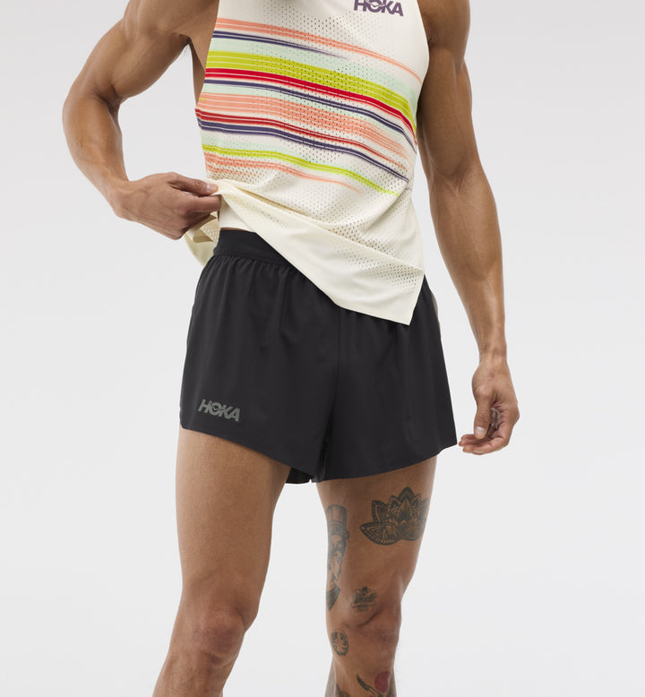 Hoka M RACE DAY SPLIT SHORT Black