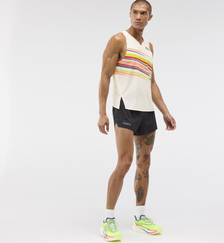 Hoka M RACE DAY SPLIT SHORT Black