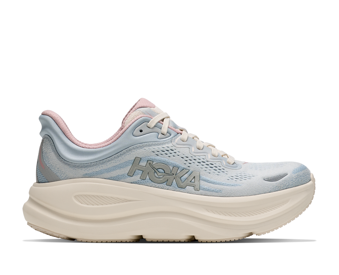 Hoka W BONDI 9 GLM Alabaster / Mineral Blue