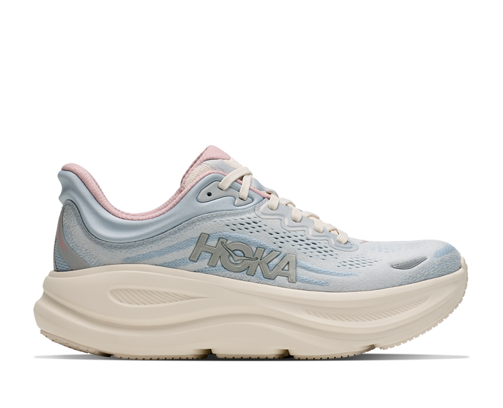 Hoka W BONDI 9 GLM Alabaster / Mineral Blue