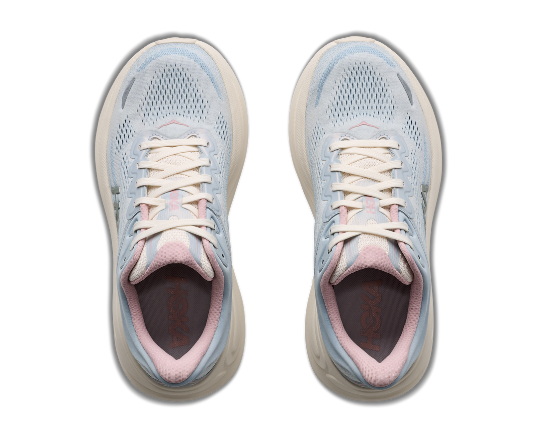 Hoka W BONDI 9 GLM Alabaster / Mineral Blue