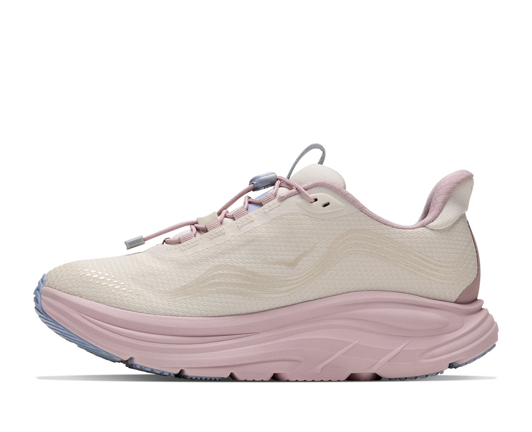 Hoka W CLIFTON 11 GTX GLM WIDE Alabaster / Pink Opal