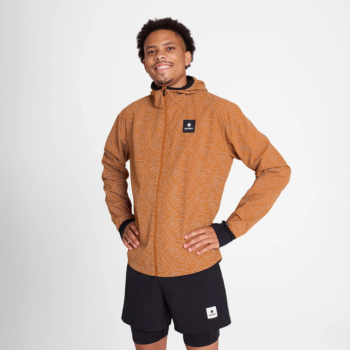 Saysky Reflective Blaze Jacket Orange Aop