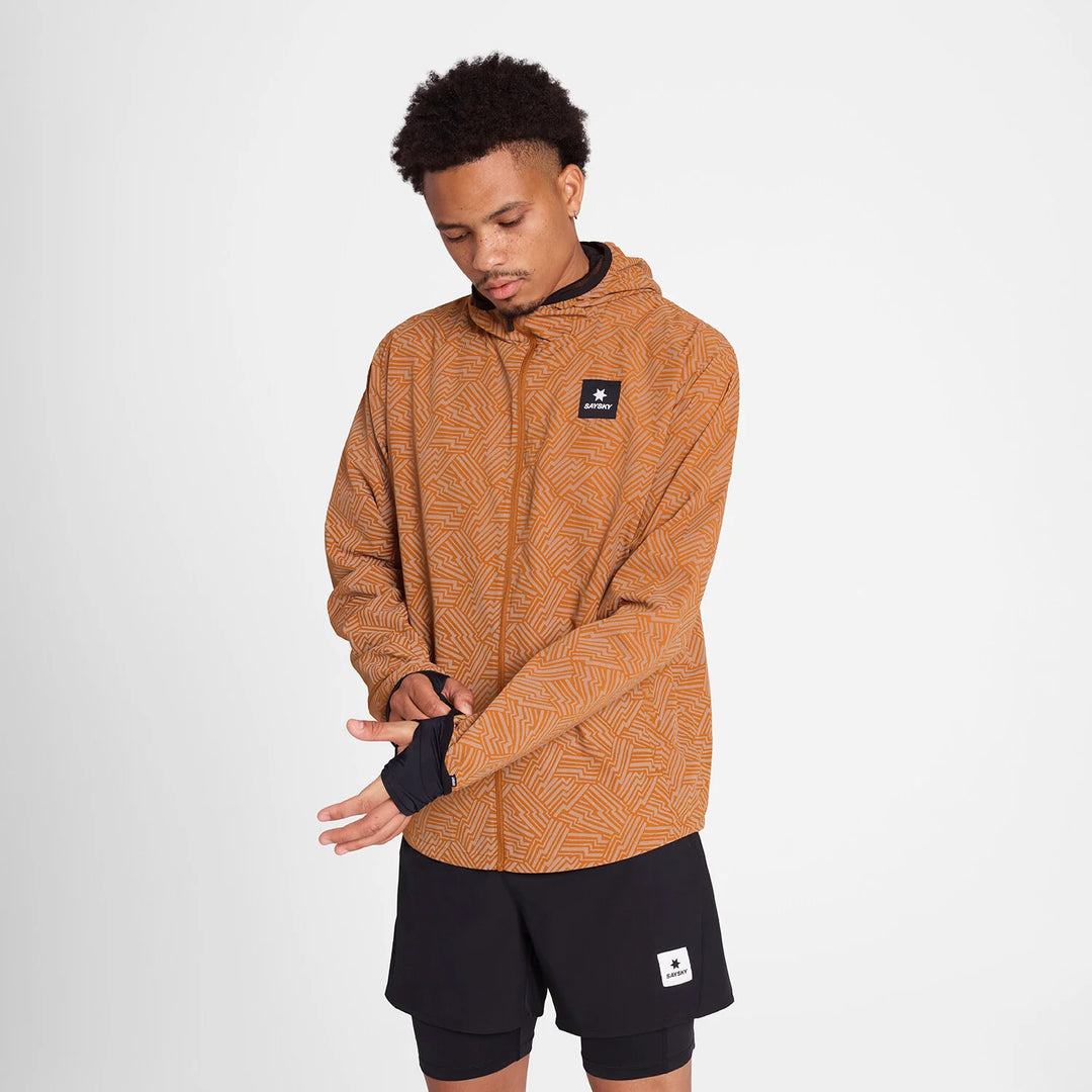 Saysky Reflective Blaze Jacket Orange Aop