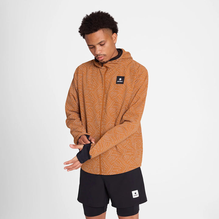 Saysky Reflective Blaze Jacket Orange Aop