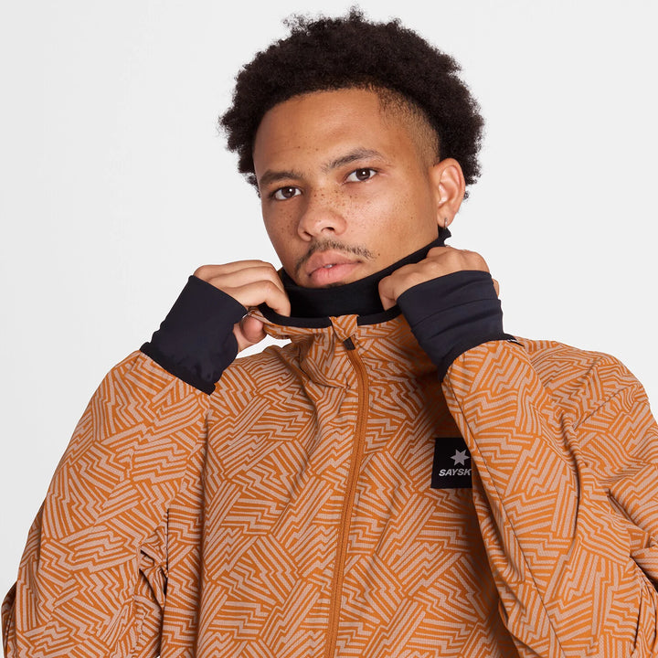 Saysky Reflective Blaze Jacket Orange Aop