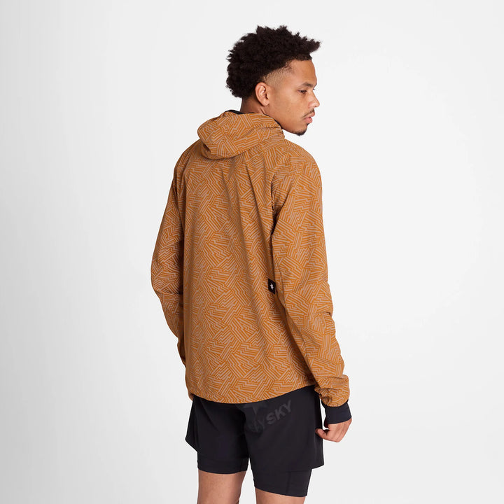 Saysky Reflective Blaze Jacket Orange Aop