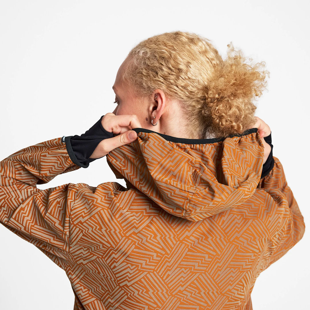 Saysky W Reflective Blaze Jacket Orange Aop