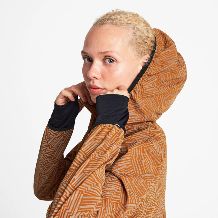 Saysky W Reflective Blaze Jacket Orange Aop