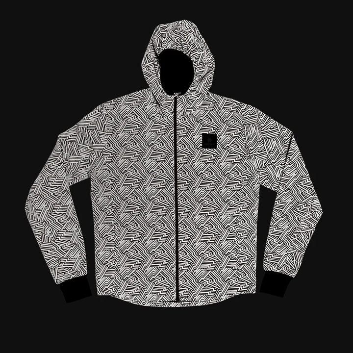 Saysky Reflective Blaze Jacket Orange Aop