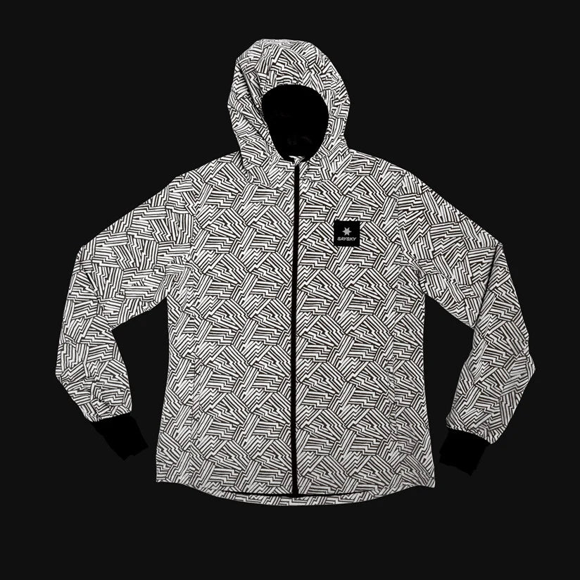 Saysky W Reflective Blaze Jacket Orange Aop