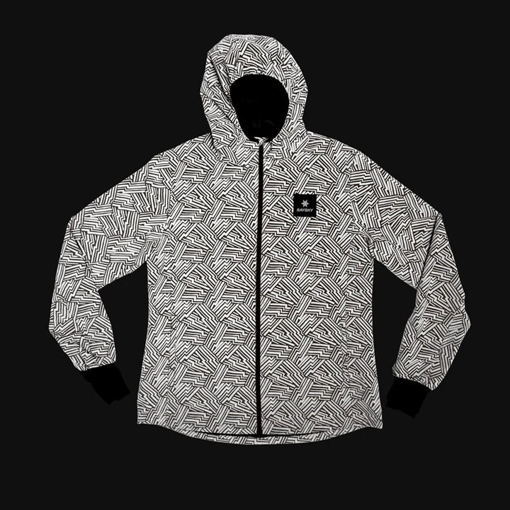 Saysky W Reflective Blaze Jacket Orange Aop