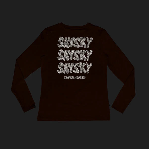Saysky W Reflective Logo Pace Long Sleeve Orange