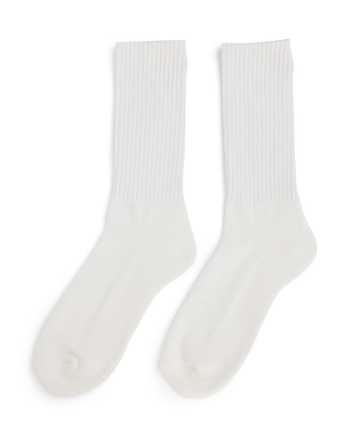 Amundsen Sports Oslo Crew Socks White/White