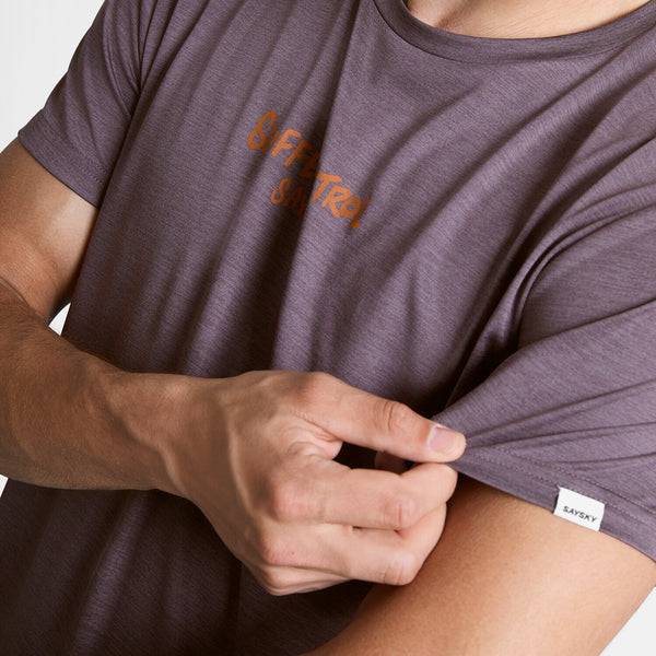 Saysky Statement Pace T-Shirt Purple