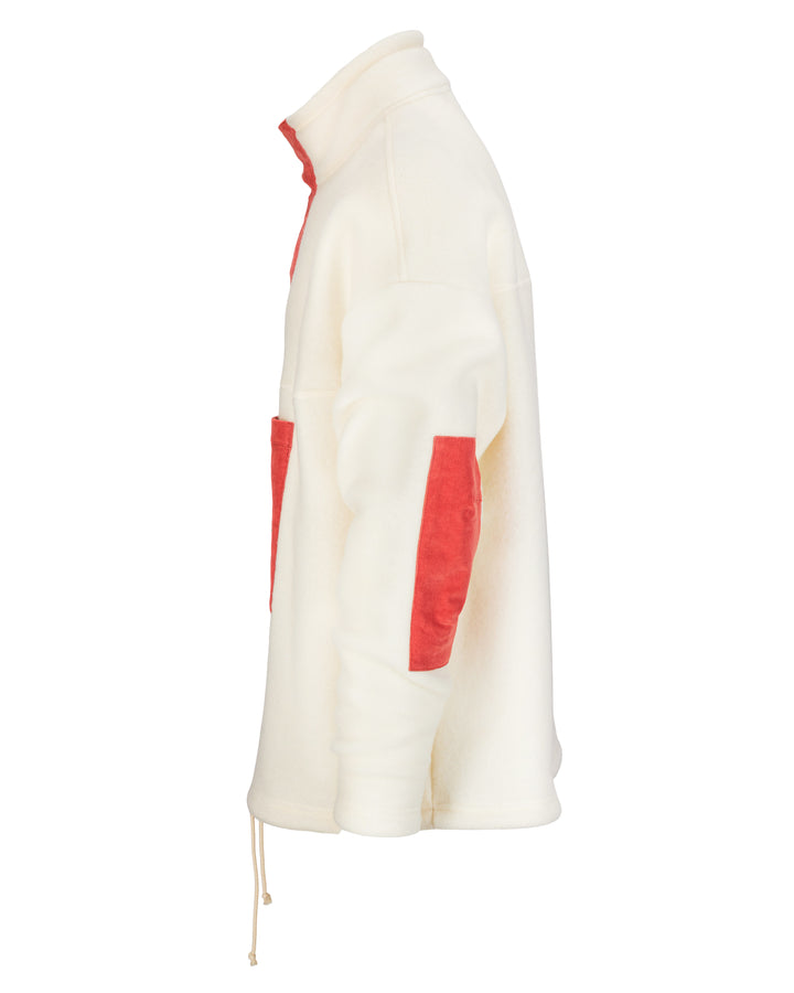 Amundsen Sports Vagabond Cord Fleece Mens Natural/Weathered Red