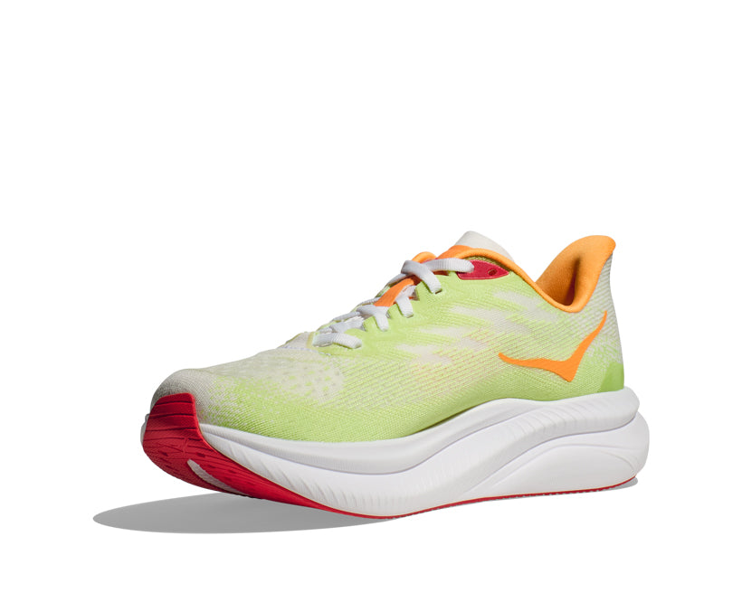 Hoka W MACH 6 White / Lettuce