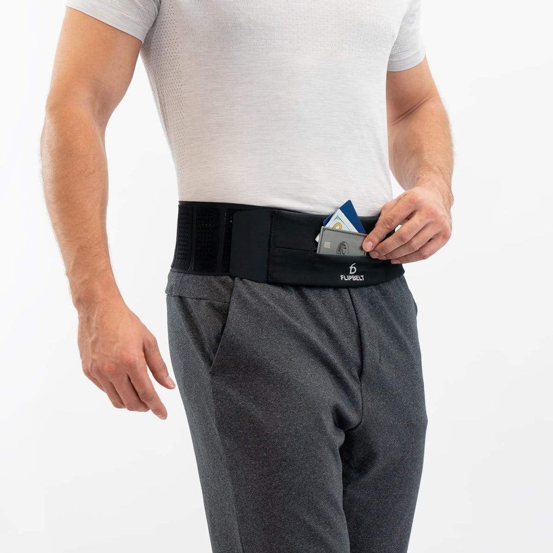 Flipbelt FlipBelt Adjustable - Justerbart løpebelte Black