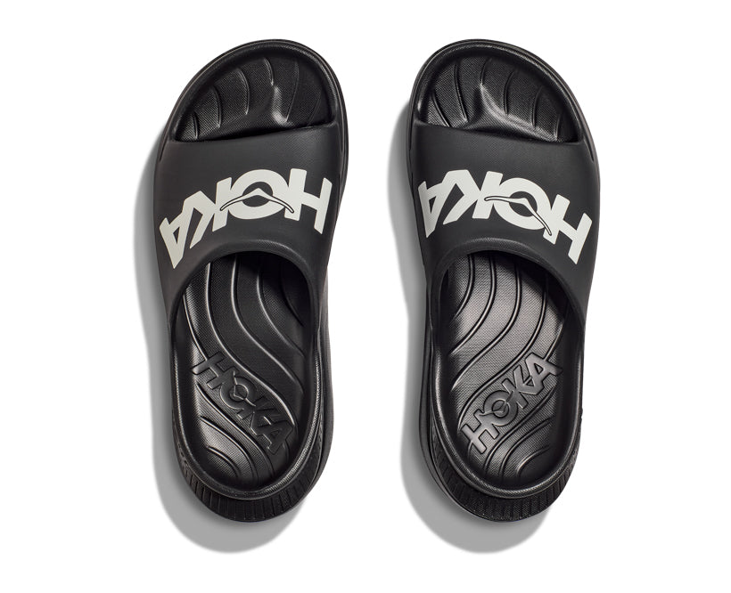 Hoka U ORA ATHLETIC SLIDE Black / White