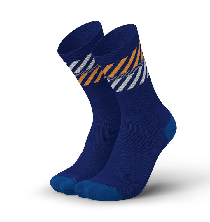 Incylence MERINO LIGHT LANES NAVY ORANGE Navy Orange