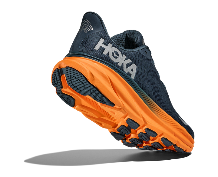 Hoka M CLIFTON 9 GTX Stormy Skies / Orange Zest