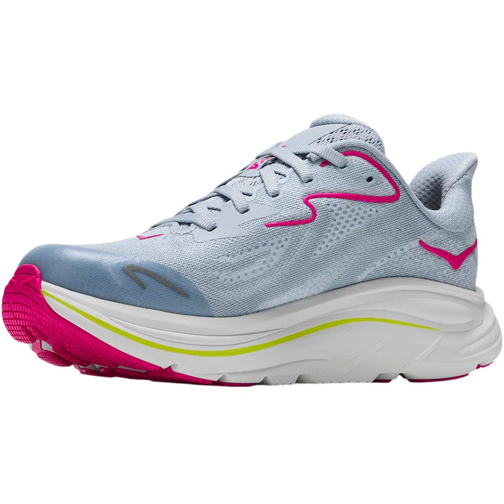 Hoka Y CLIFTON 10 YOUTH Overcast / Neon Dragonfruit