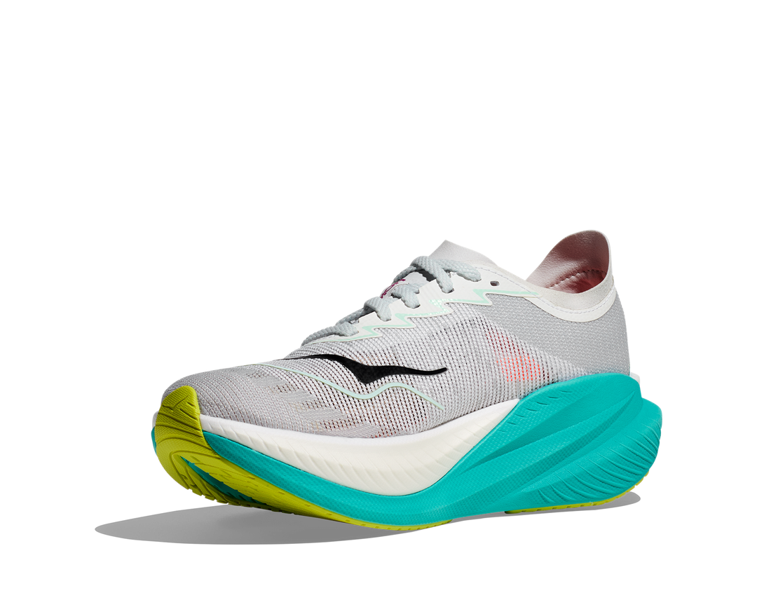 Hoka W MACH X 2 Frost / Electric Aqua