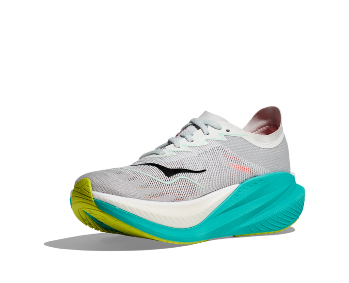 Hoka W MACH X 2 Frost / Electric Aqua