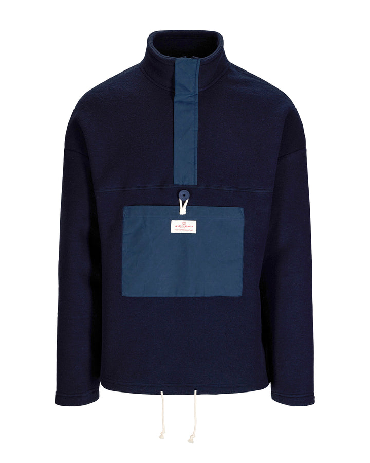 Amundsen Sports Vagabond Waxed Fleece Mens Navy/Navy