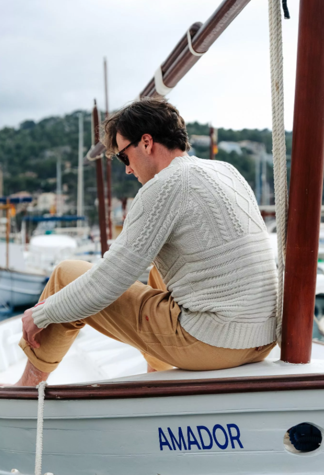 Amundsen Sports Old Salt Sweater Mens Natural