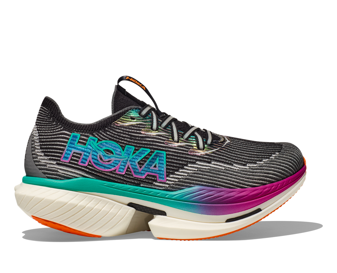 Hoka U CIELO X1 Black / Electric Aqua