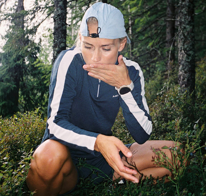 Amundsen Sports 5Mila Half Zip Faded Navy