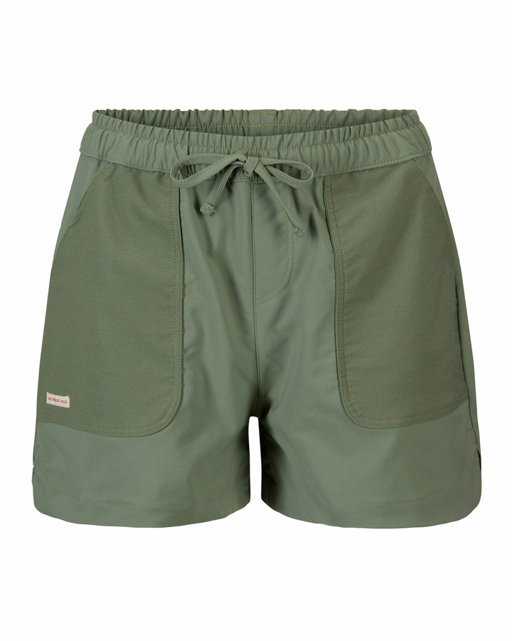 Amundsen Sports Cityscape Shorts Womens Leaf Green