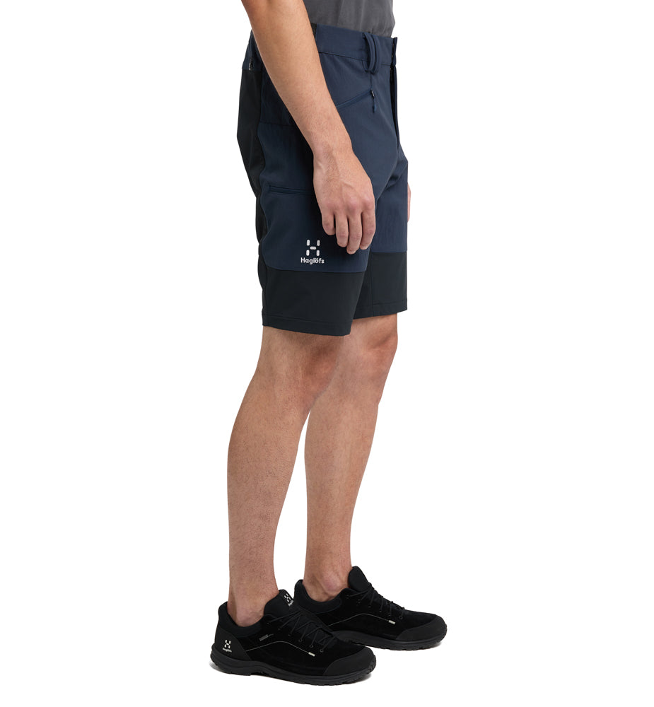 Haglöfs Mid Slim Shorts Men Tarn Blue / True Black
