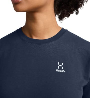 Haglöfs Camp Tee Women Tarn Blue Solid