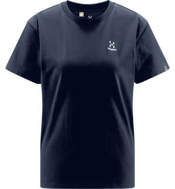 Haglöfs Camp Tee Women Tarn Blue Solid