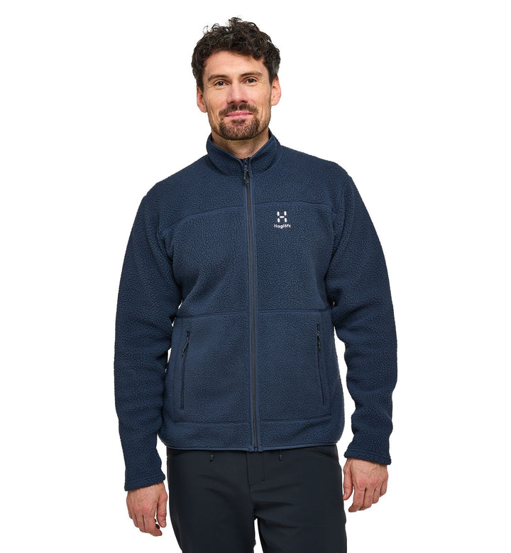 Haglöfs Mossa Pile Jacket Men Tarn Blue