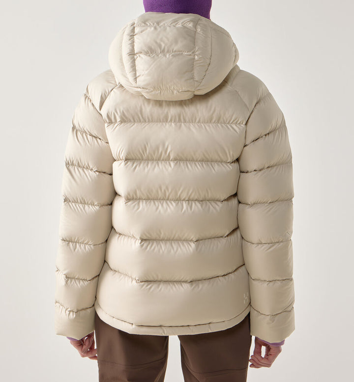 Haglöfs Rosson Down Hood Women Chalk Beige