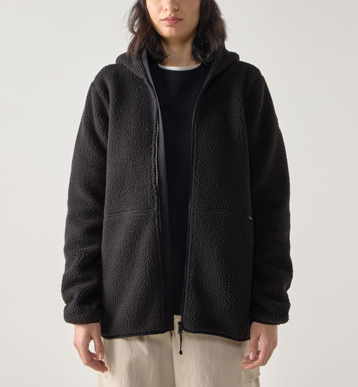 Haglöfs Funäs Pile Hood Women True Black