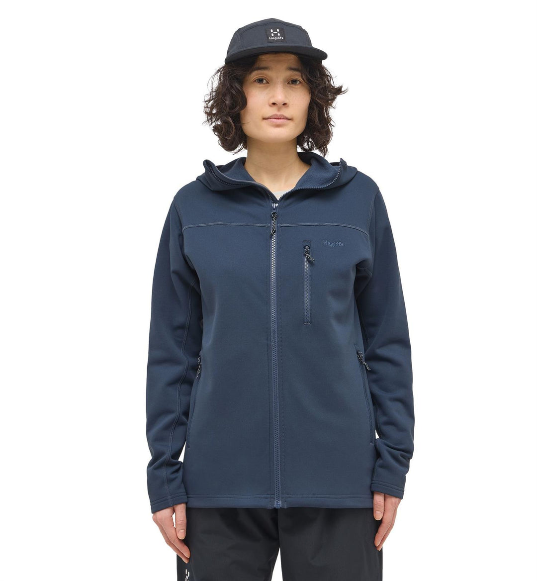 Haglöfs Rosson Mid Hood Women Tarn Blue