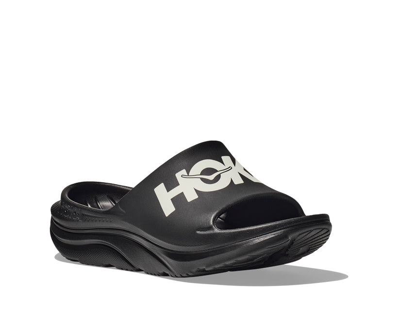 Hoka U ORA ATHLETIC SLIDE Black / White