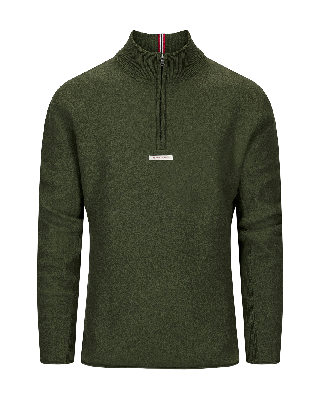 Amundsen Sports Boiled Half Zip Mens Earth