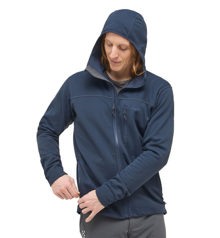 Haglöfs Rosson Mid Hood Men Tarn Blue