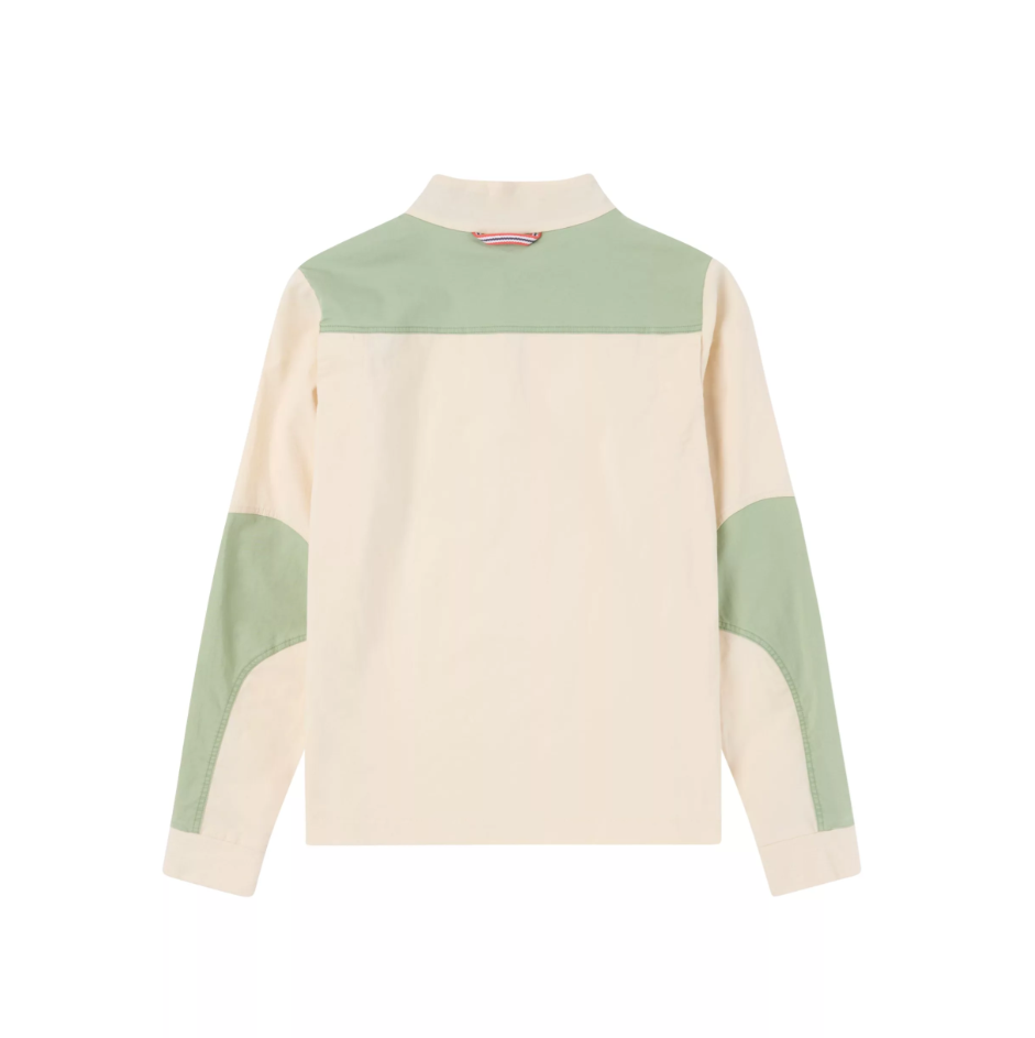 Amundsen Sports Ditch-Hiker Pullover Womens Oatmeal/Faded Willow Green