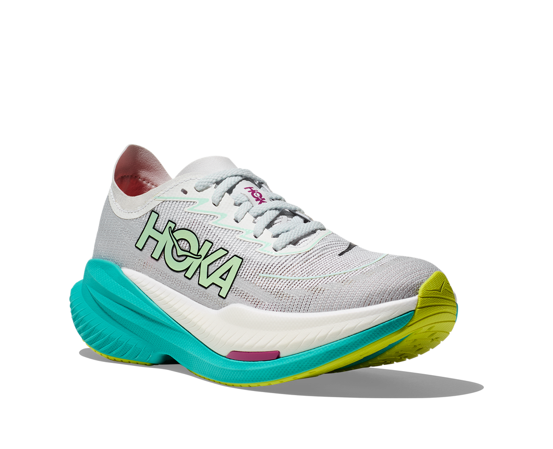 Hoka W MACH X 2 Frost / Electric Aqua