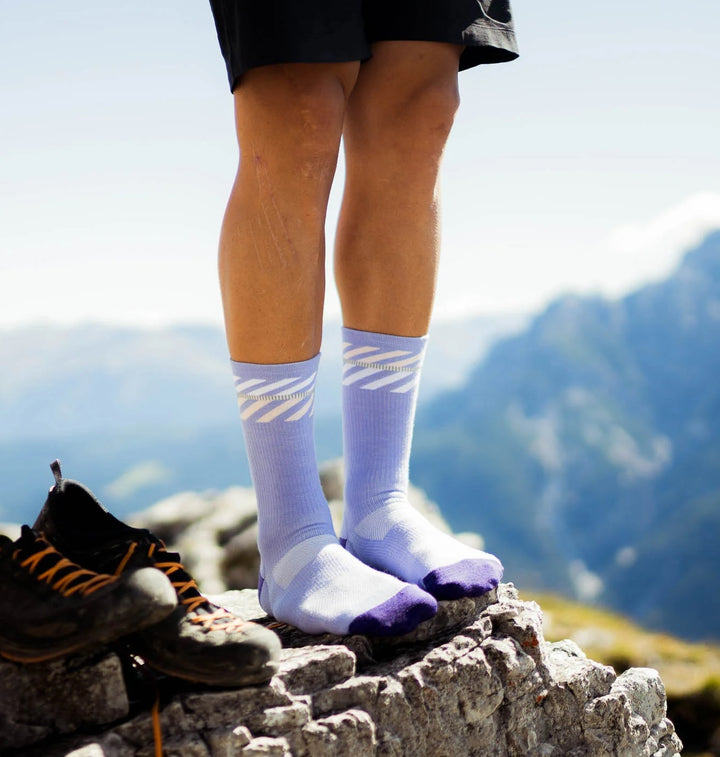 Incylence MERINO LIGHT LANES PURPLE LIGHT PINK Purple Light Pink