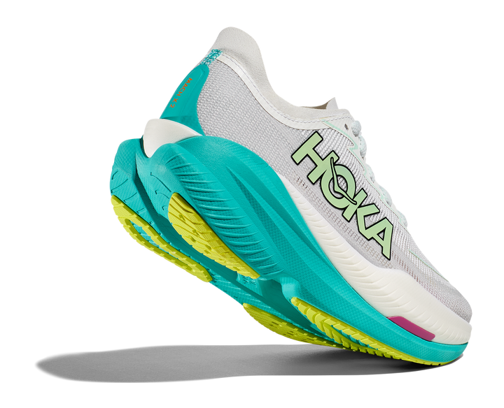 Hoka W MACH X 2 Frost / Electric Aqua