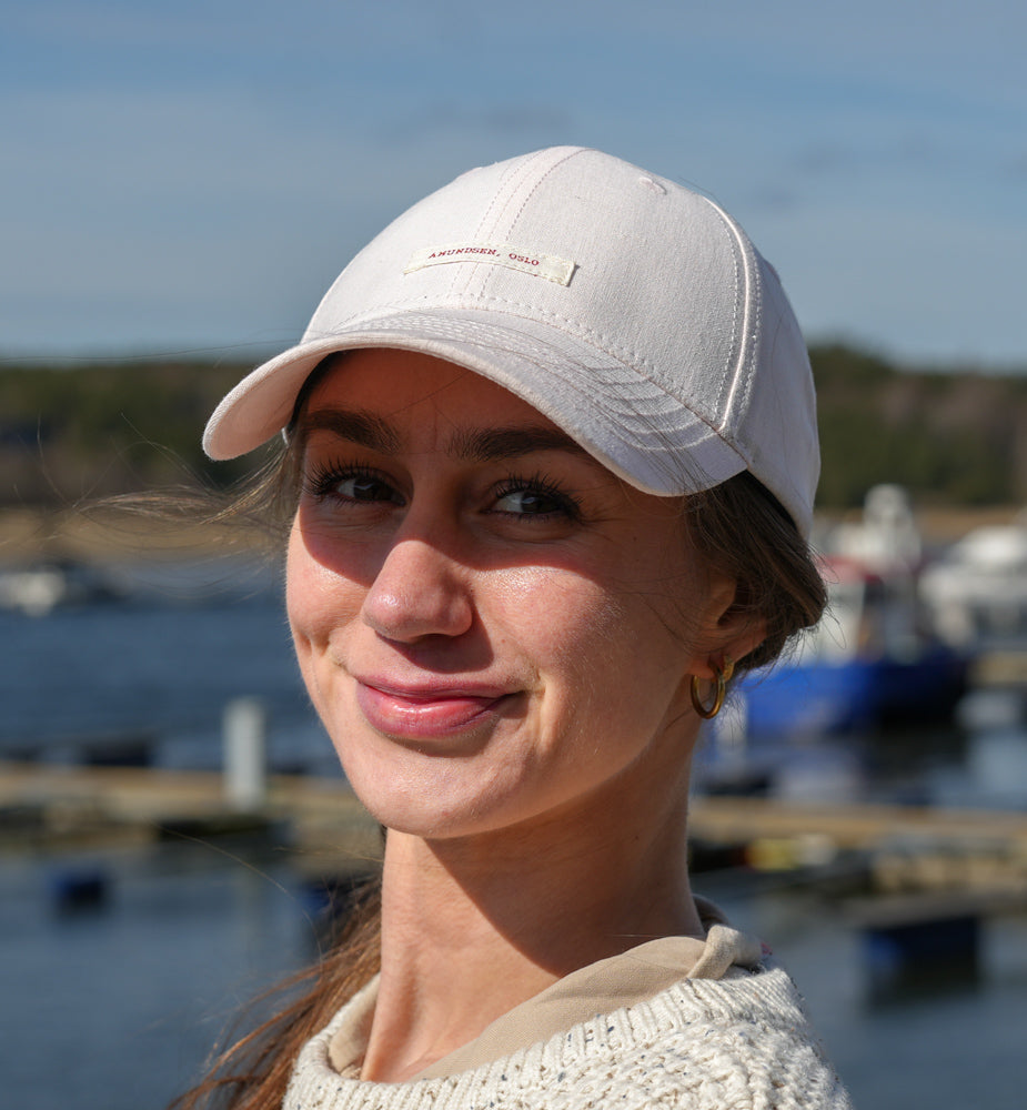 Amundsen Sports Linen Patch Cap Blush Pink/Patch