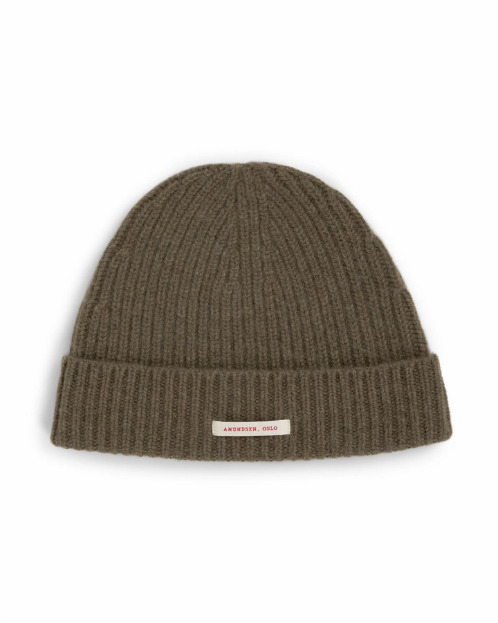 Amundsen Sports Cashmere Beanie Faded Hunter Green